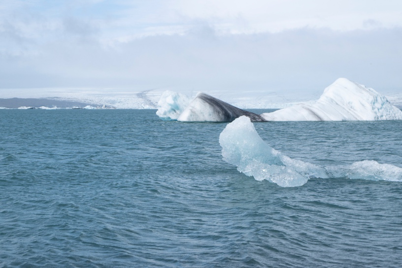 Icebergs dans la lagune de Jökulsárlón