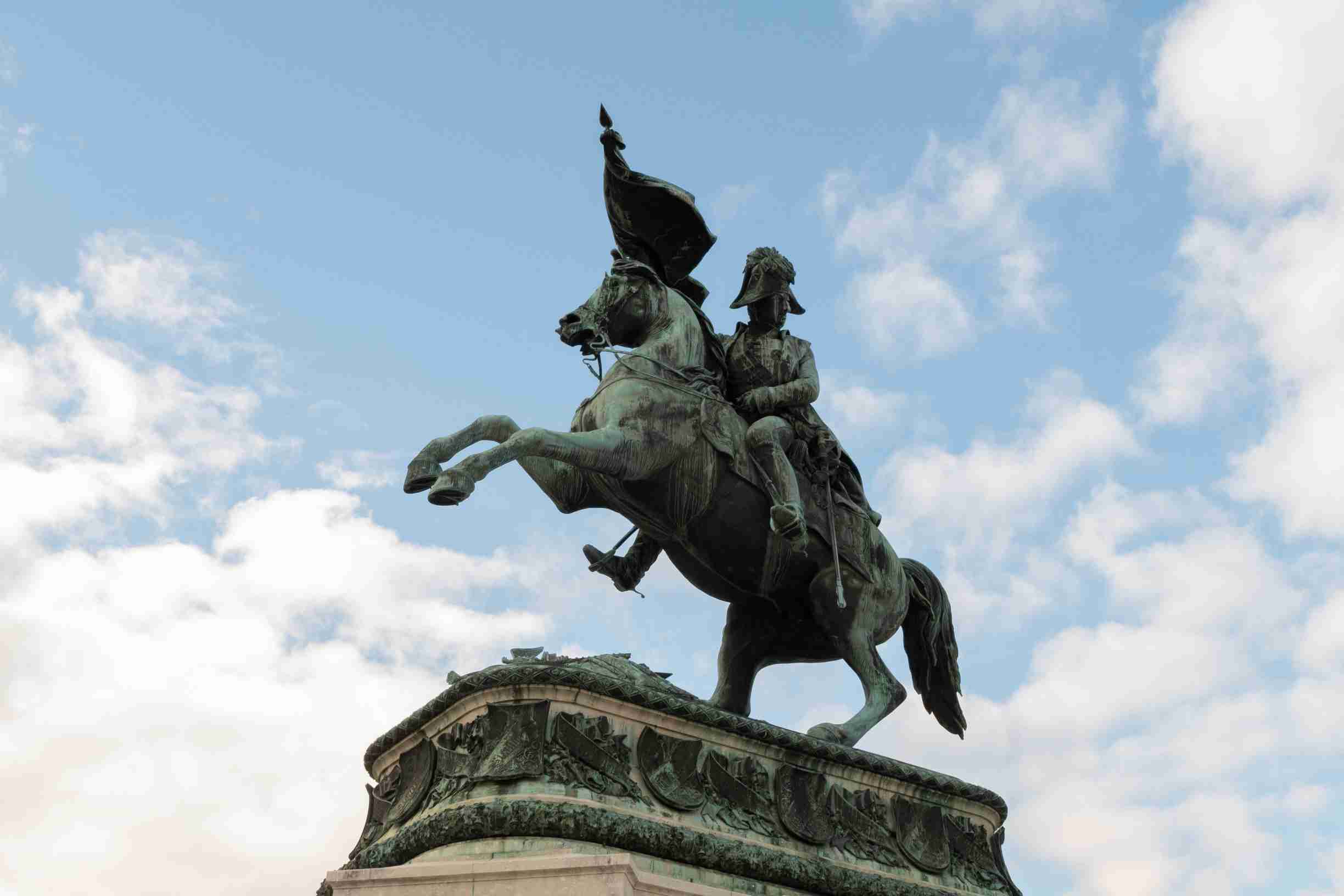 La statue équestre de l'archiduc Karl