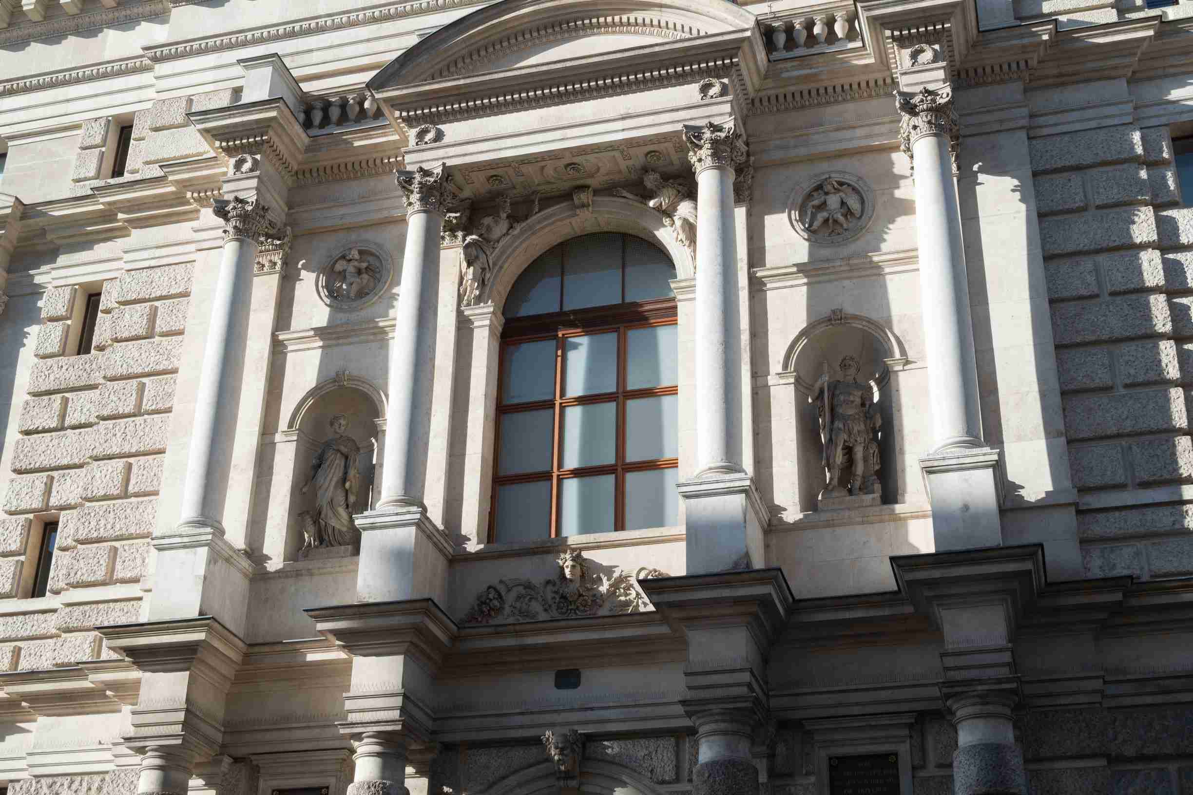 La façade arrière du Burgtheater